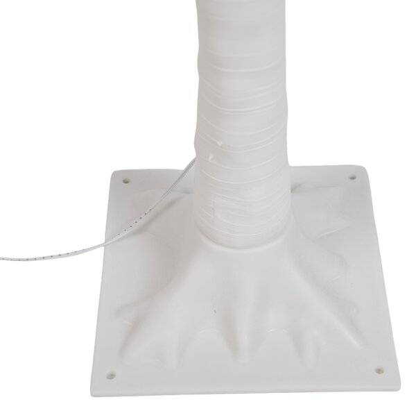 Lampă de podea de Crăciun Albă sub formă de Copac 180cm incl. LED cu Timer IP44 - Ki
