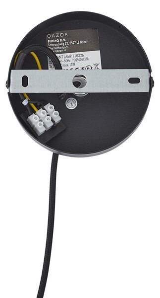 Lampă suspendată modernă neagră 50 cm 3 lumini - Drum Duo