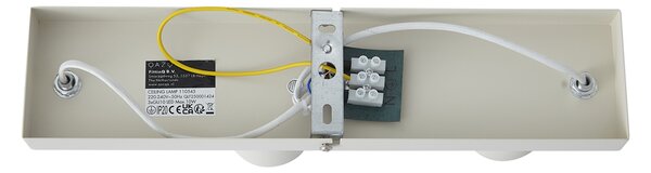 Spot modern de plafon bej cu 3 lumini reglabile - Jeana