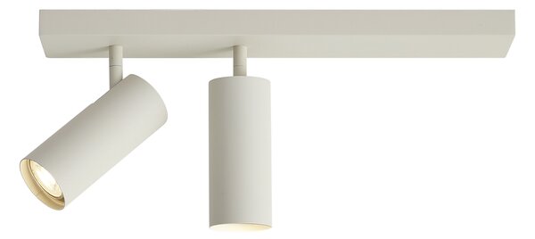 Spot de tavan modern bej cu 2 lumini reglabil - Renna