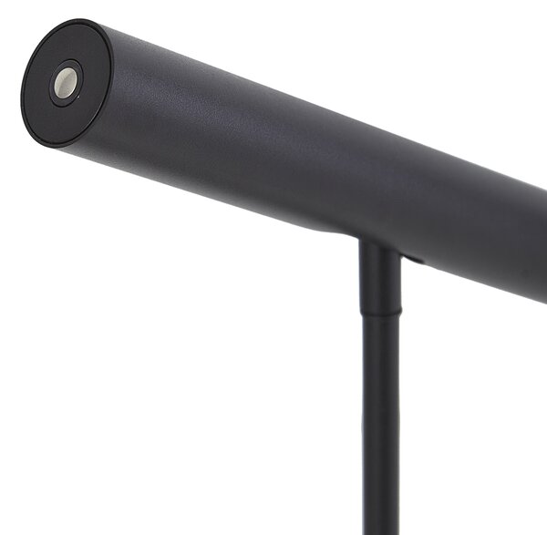 Lampă de masă modernă neagră cu LED și dimmer tactil - Neva