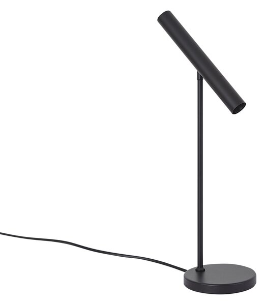 Lampă de masă modernă neagră cu LED și dimmer tactil - Neva