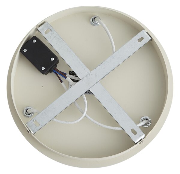 Spot încastrat modern bej cu 3 lumini IP44 - Ducha