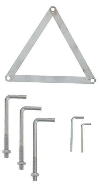 Lampă clasică de exterior neagră cu sticlă opal 140cm IP44 - Champs