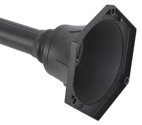 Lampă clasică de exterior neagră cu sticlă opal 140cm IP44 - Champs