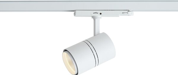 Spot modern alb pentru șină trifazată, inclusiv LED - Riglă trifazată