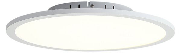 Panou LED inteligent alb 40cm incl. LED Dim to Warm cu telecomandă - Knob