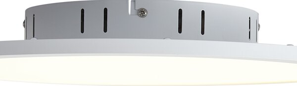 Panou LED inteligent alb 40cm incl. LED Dim to Warm cu telecomandă - Knob