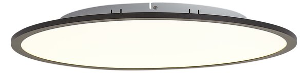Panou LED inteligent negru 60cm incl. LED Dim to Warm cu telecomandă - Knob