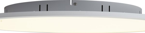 Panou LED inteligent alb 60 cm, inclusiv LED Dim to Warm cu telecomandă - Knob