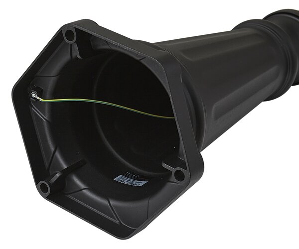 Felinar clasic de exterior negru 220cm IP44 - Big
