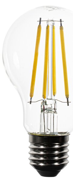 Set de 5 becuri LED E27 A60 transparente 2,2W 470 lm 3000K