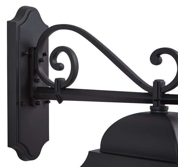 Felinar clasic de perete pentru exterior negru IP44 - Big