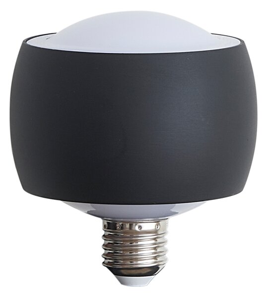 Bec decorativ LED E27 negru 6W 370 lm 3000K