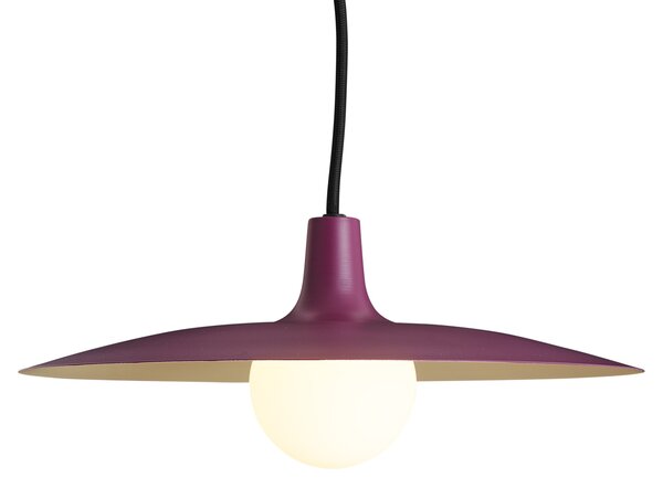 Lampă suspendată retro mov pentru sistem de șină monofazat - Slimline Panzi
