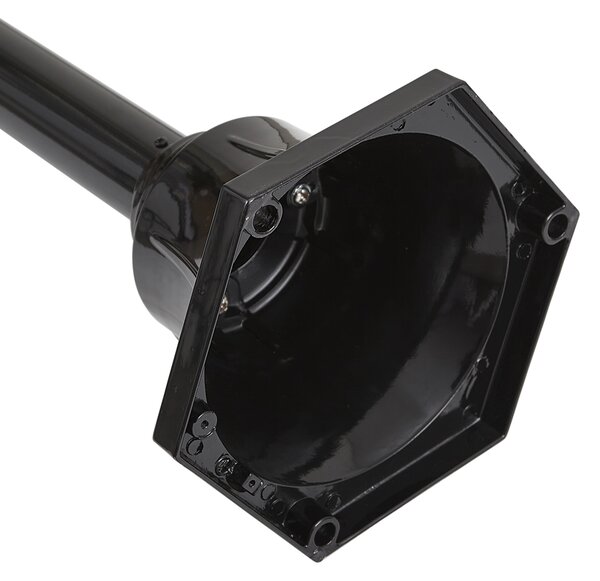 Lampă modernă de exterior neagră cu cupru 235cm 3 lumini IP44 - Kansas