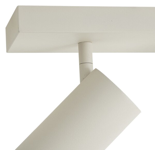 Plafonieră modernă bej 100cm 6 lumini reglabilă - Renna