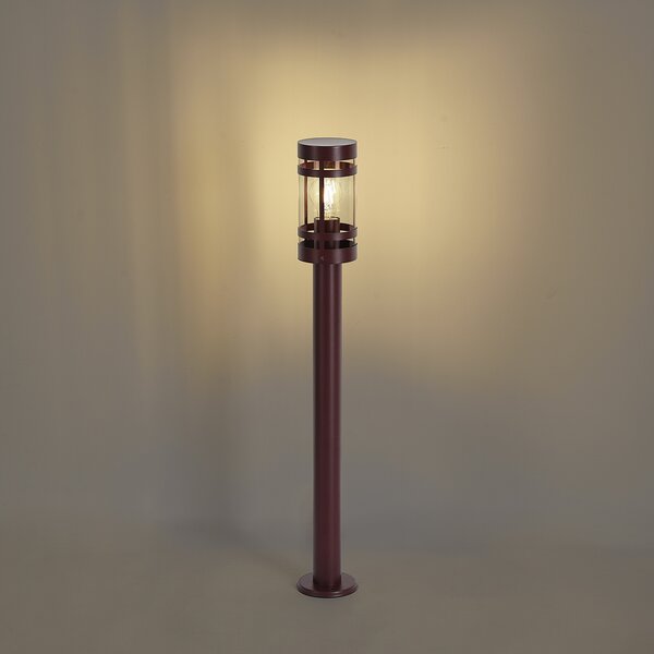 Lampă modernă de exterior roșu închis 80cm IP44 - Gleam