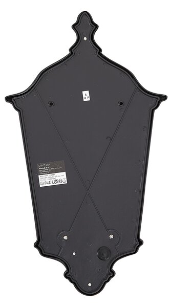 Felinar clasic de perete pentru exterior negru IP44 - Havana Half
