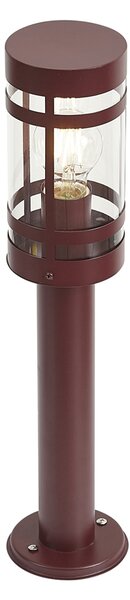Lampă modernă de exterior roșu închis 50cm IP44 - Gleam