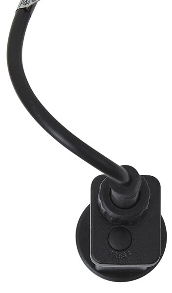 Lampă de exterior albă, verticală, 80 cm, cu LED inclus, IP44 - Fungi
