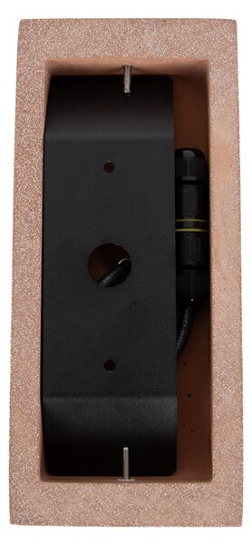 Lampă modernă de perete pentru exterior teracotă cu 2 lumini IP44 - Pompei
