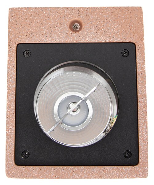 Lampă modernă de perete pentru exterior teracotă cu 2 lumini IP44 - Pompei