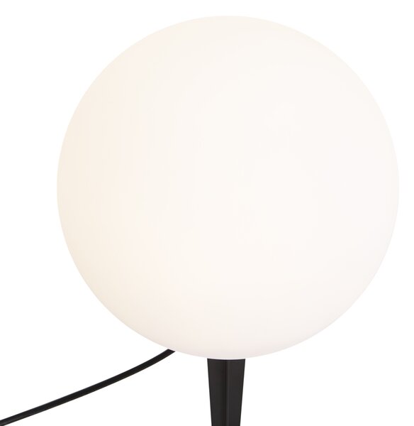 Lampă modernă de exterior 12V albă 20cm incl. LED IP65 - Voltaire Luno