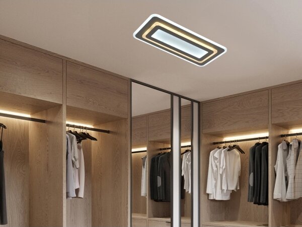 Plafonieră LED reglabilă LED/85W/230V 3000-6500K + telecomandă
