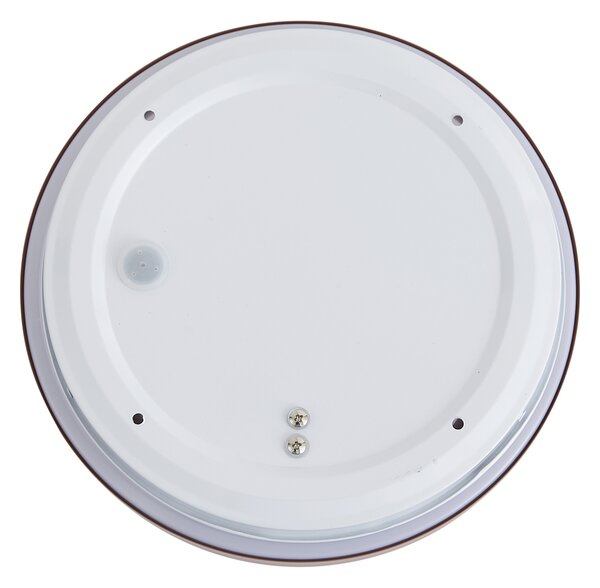 Plafonieră Sienna modernă cu alb 25cm IP44 - Walden