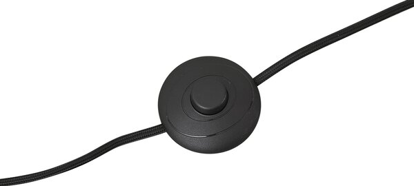 Lampă de podea neagră fără abajur - Simplo