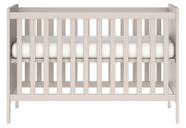 Patut bebelusi din MDF 120x60 cm,transformabil in SOFA, Elisabeth II, Beige