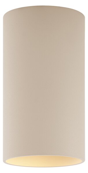 Set de 4 spoturi moderne bej montate la suprafață GU10 50mm Rotund - Tuba
