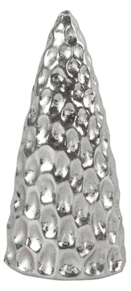 Decoratiune de Craciun brad SILVER LIGHTS 12 cm, argintiu