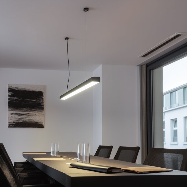 Plafonieră LED CYNIDECO LED/30W/230V 4000K negru