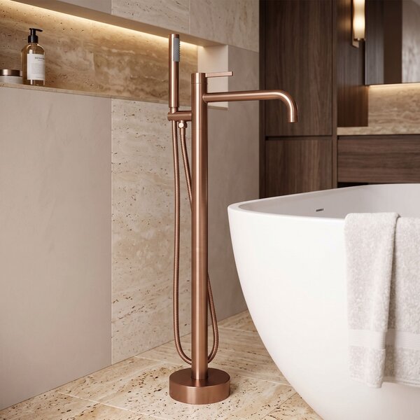 Baterie de podea Rea Foster Brush Copper