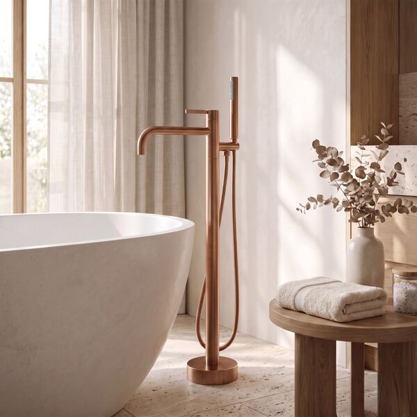 Baterie de podea Rea Foster Brush Copper