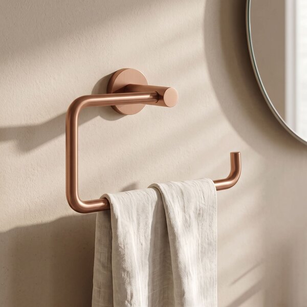 Cuier de baie 5610 Leo Brush Copper