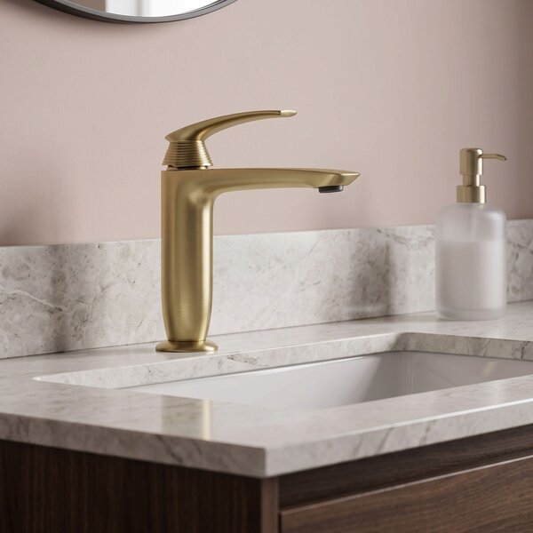 Baterie pentru baie PREMIUM Rea Como Brush Gold Low