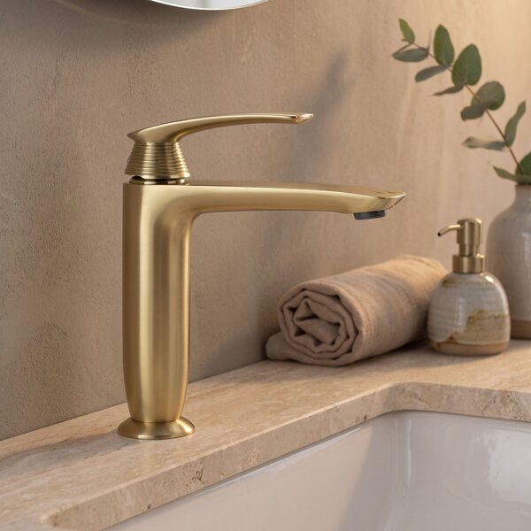 Baterie pentru baie PREMIUM Rea Como Brush Gold Low