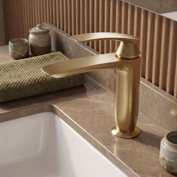 Baterie pentru baie PREMIUM Rea Como Brush Gold Low