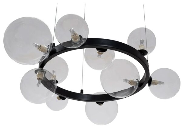 Lampa APP1159-10CP Black