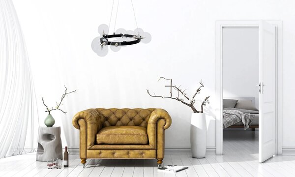 Lampa APP1159-10CP Black