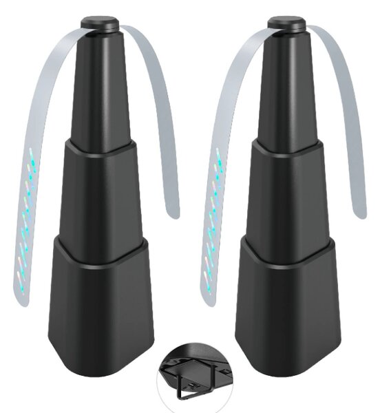 Set 2 x ventilator antiinsecte pentru masa