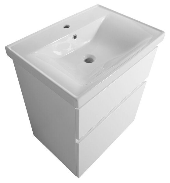 Aqualine Sapho, dulap lavoar ALTAIR 61,5x72,5x45cm, alb
