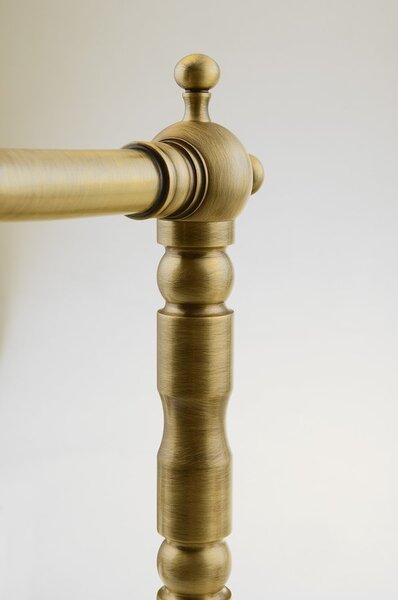 Sapho Sapho, baterie lavoar cu trei elemente ANTEA, cu gura retro, cu evacuare, bronz, 3226