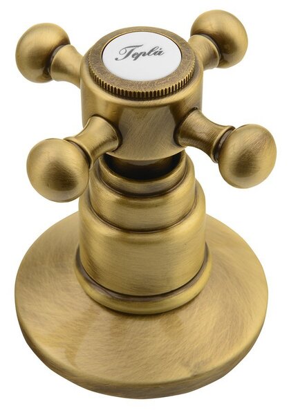 Sapho Sapho, baterie lavoar cu trei elemente ANTEA, cu gura retro, cu evacuare, bronz, 3226
