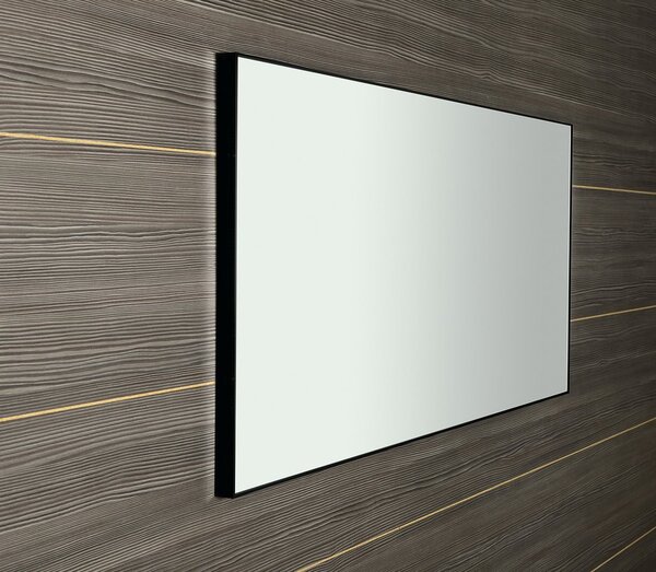 Sapho Sapho, oglindă AROWANA în cadru, 1200x600mm, mat negru, AWB1260