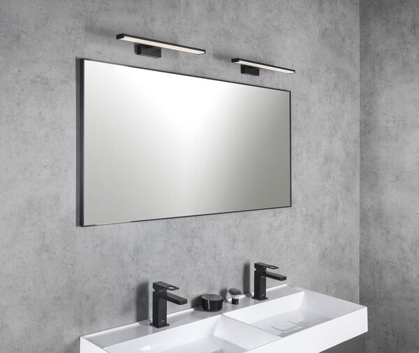 Sapho Sapho, oglindă AROWANA în cadru, 1200x600mm, mat negru, AWB1260