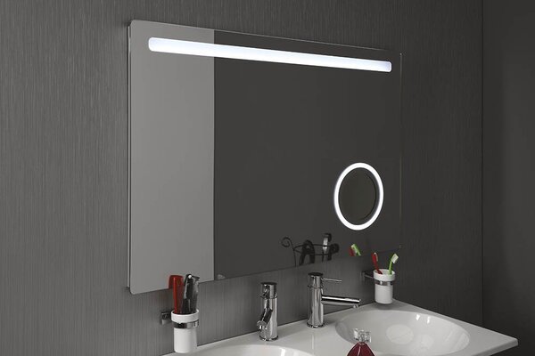 Sapho Sapho, oglindă ASTRO cu retroiluminare LED 1000x700mm, oglindă cosmetică, MIRL4